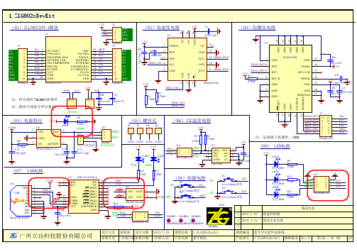 【开发资料】ZLG902xDemoKit开发板原理图