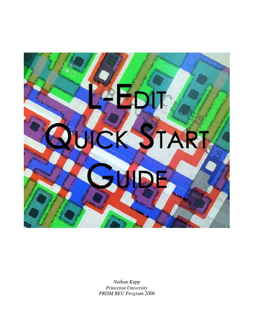 LEdit quick start guide