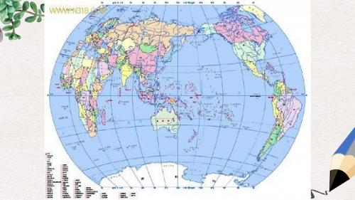 四年级语文上册第2单元8.世界地图引出的发现课件2新人教版