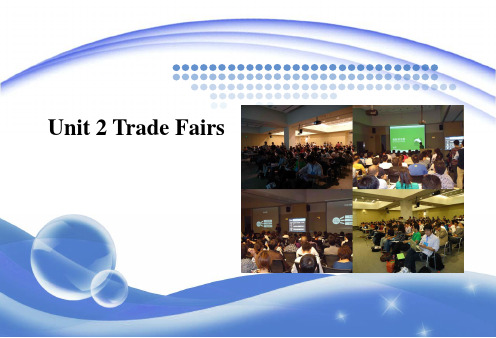 Unit 2 Trade Fair