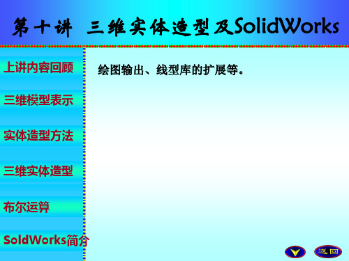 SolidWorks 基本操作