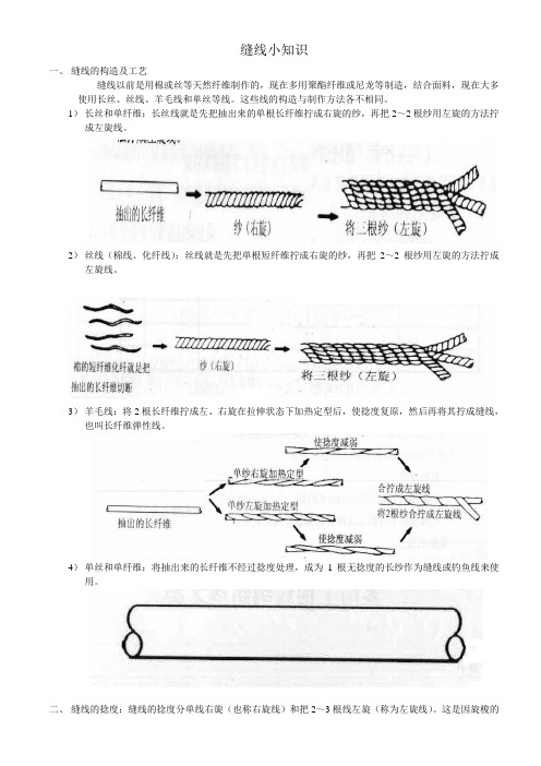 缝线知识