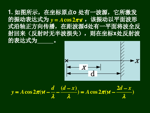 物理竞赛(机械振动与机械波)