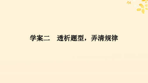 2025版高考语文全程一轮复习三名篇名句默写学案二透析题型弄清规律课件