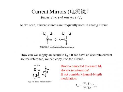 Chapter-5-Current-Mirrors