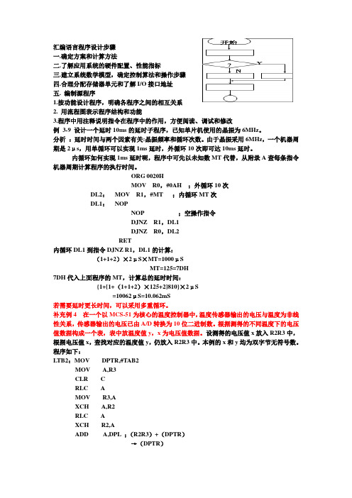 单片机期末考试