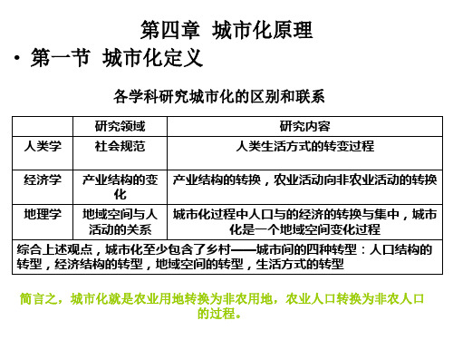 第四章  城市化原理(15.09) 3