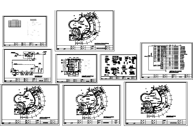 【四川省】某游泳池给排水设计图纸