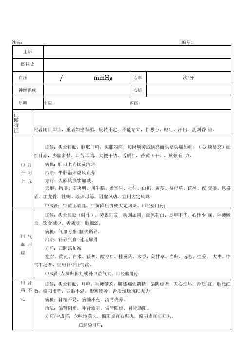 慢性病健康管理中医药管理1