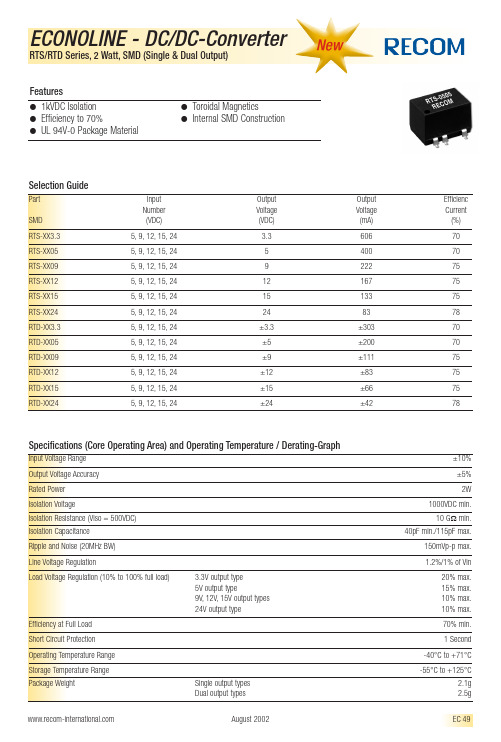 RTD-0509中文资料