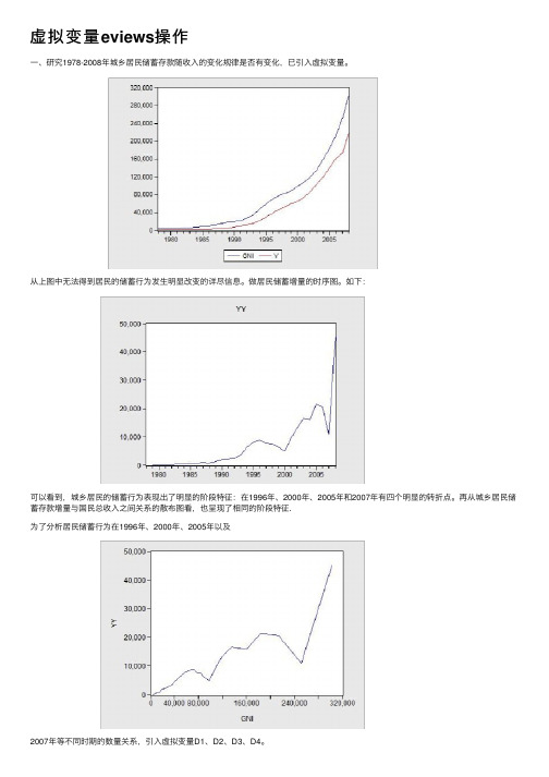 虚拟变量eviews操作