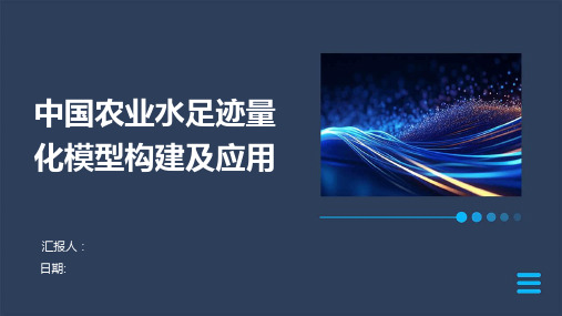 中国农业水足迹量化模型构建及应用