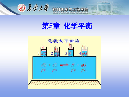 物理化学5-化学平衡