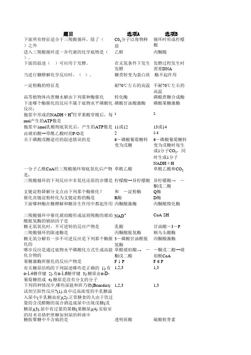 2010年全国高职高专生物技术职业技能竞赛发酵工理论考试题库