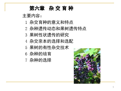 果树育种学