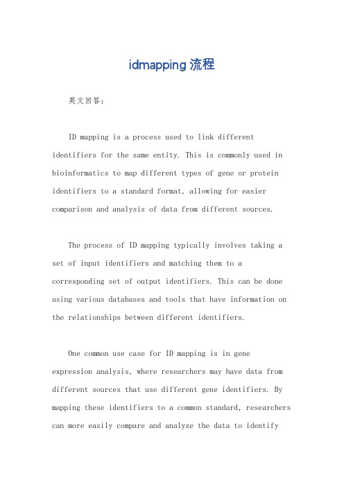 idmapping流程