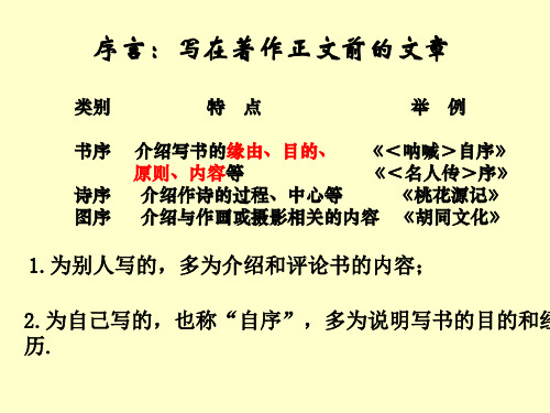 高一语文上第一册13呐喊自序2课件人教