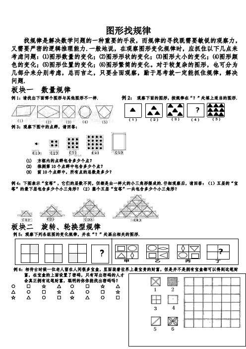 图形找规律
