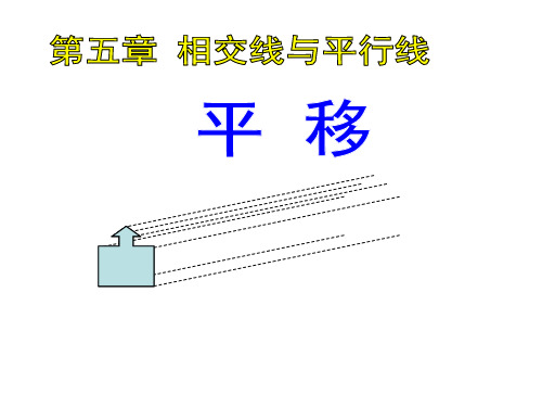 人教版初中数学七年级下册5.4.1《平移的概念、平移的性质》课件(共计29张PPT)