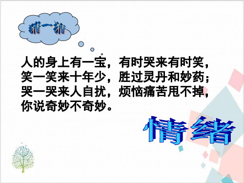 人教部编版《青春的情绪》_PPT-精美