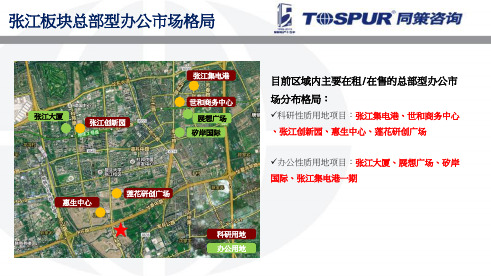 张江总部办公案例研究项目研究