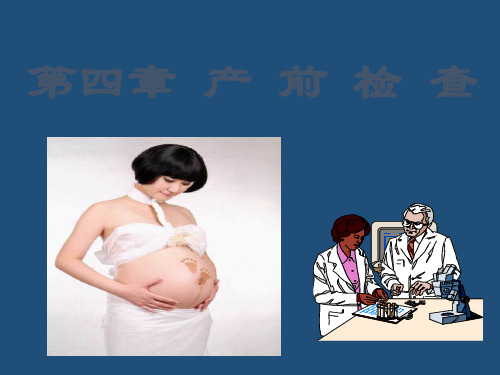 产前检查PPT课件