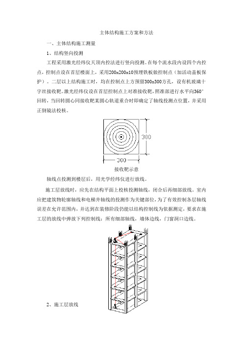 主体结构施工方案和方法【图】