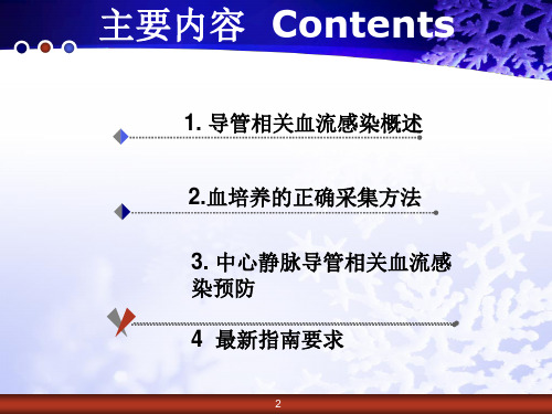 导管相关性血流感染