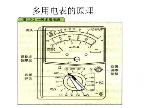 多用电表的原理