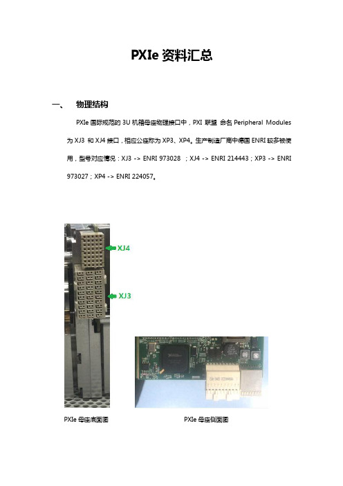 PXIe资料汇总整理