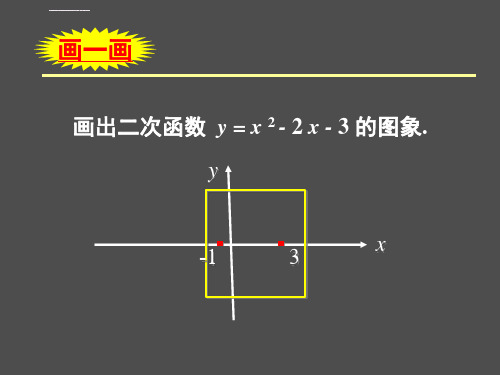 一元二次函数方程和不等式课件ppt