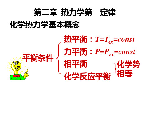 02-物理化学第二章 热力学第一定律