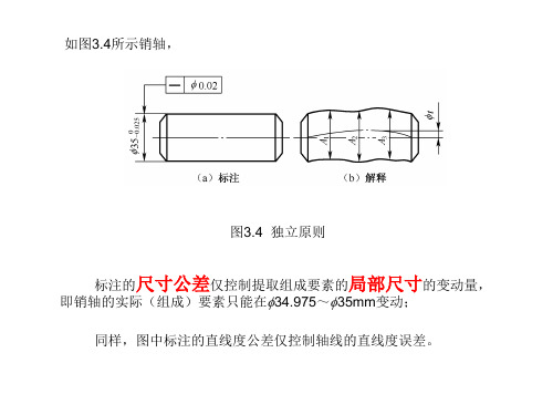 第三章3.2公差原则