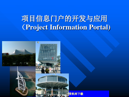 项目信息门户的开发与应用(ppt39).pptx