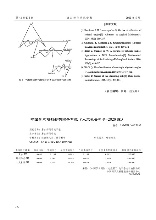 中国学术期刊影响因子年报(人文社会科学