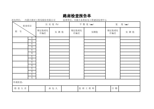 分项工程评定表,分项工程开工申请批复