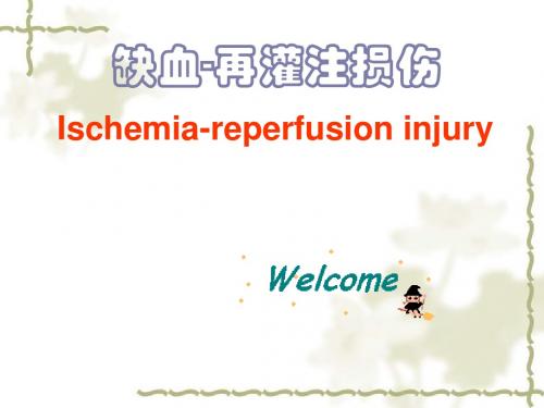 缺血-再灌注损伤(ischemia-reperfusioninjury)