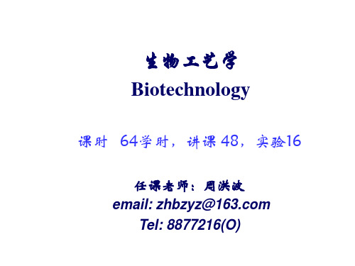 生物工艺学-汇总
