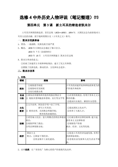 选修4中外历史人物评说11