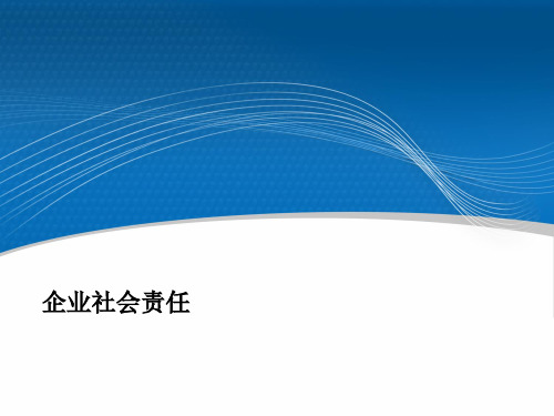 企业社会责任概念国外文献综述.