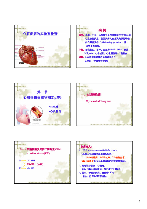 心肌损伤标志物测定