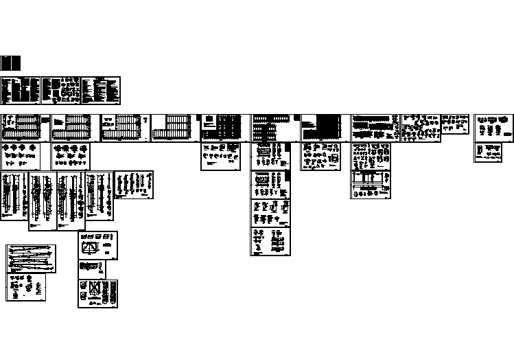 某厂房建筑结构全套cad施工图纸