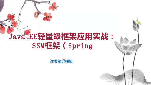 Java EE轻量级框架应用实战：SSM框架(Spring 