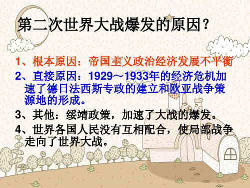 第二次世界大战PPT教学课件