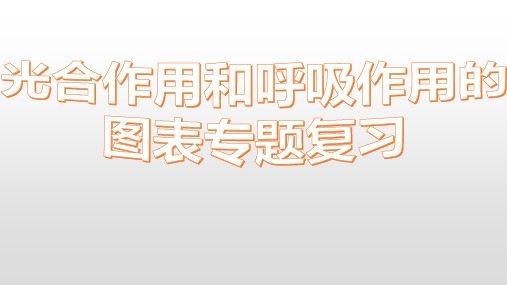 浙教版科学八年级下册第三章空气与生命光合作用、呼吸作用图表专题复习教学课件