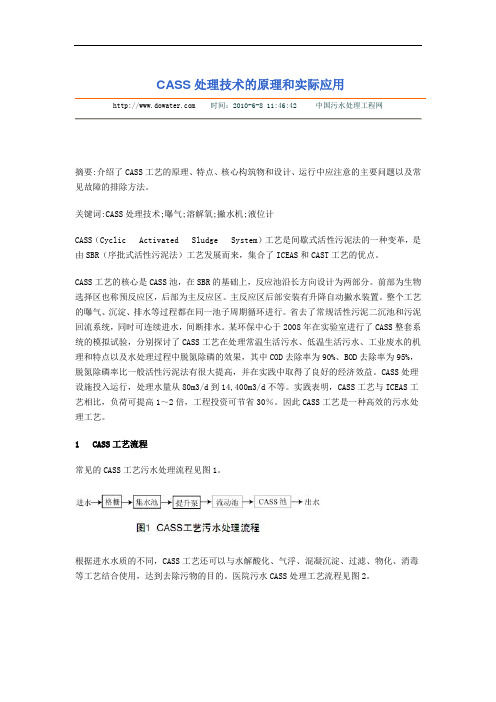 CASS处理技术的原理和实际应用