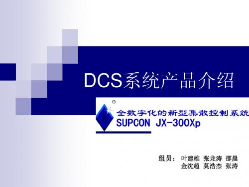 DCS系统产品介绍