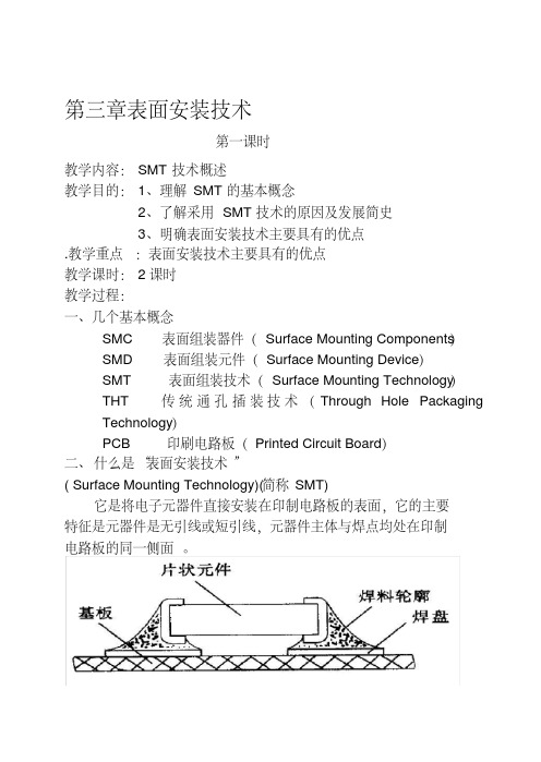 第三章表面安装技术教案