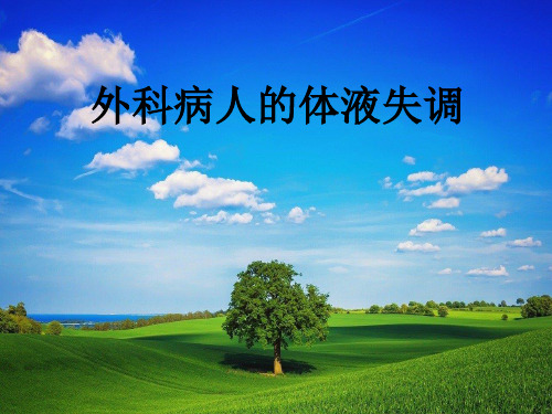 体液失调PPT课件