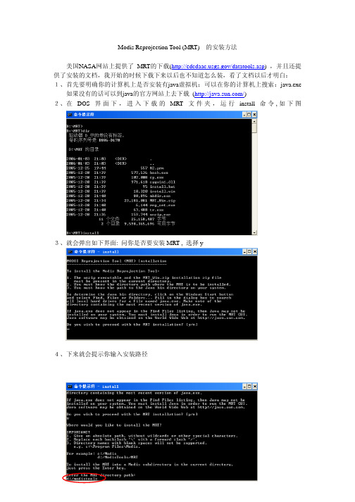 植被处理软件安装技巧mrt